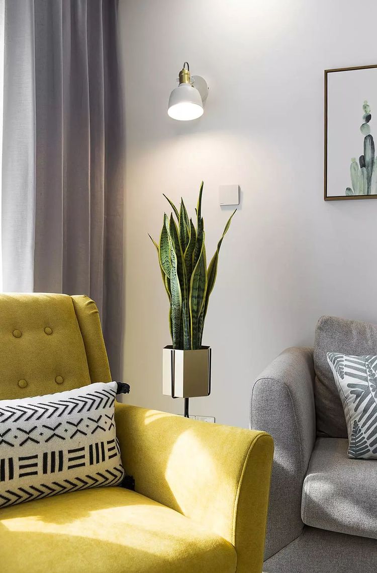 |新房简单装修一下，墙面统一涮大白，没想到这么漂亮！