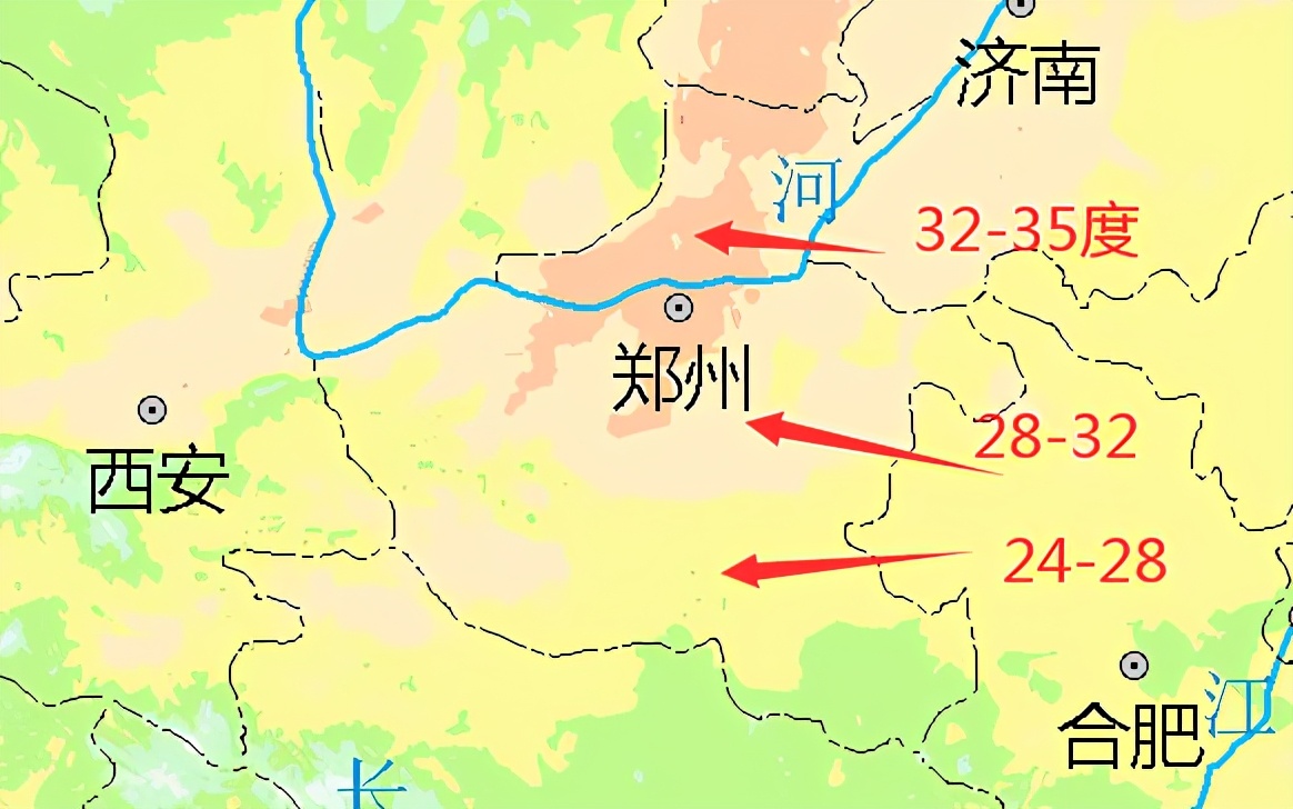 天气说 河南！高温来了！新一轮气温“大转折”！河南气温将出现下列变化