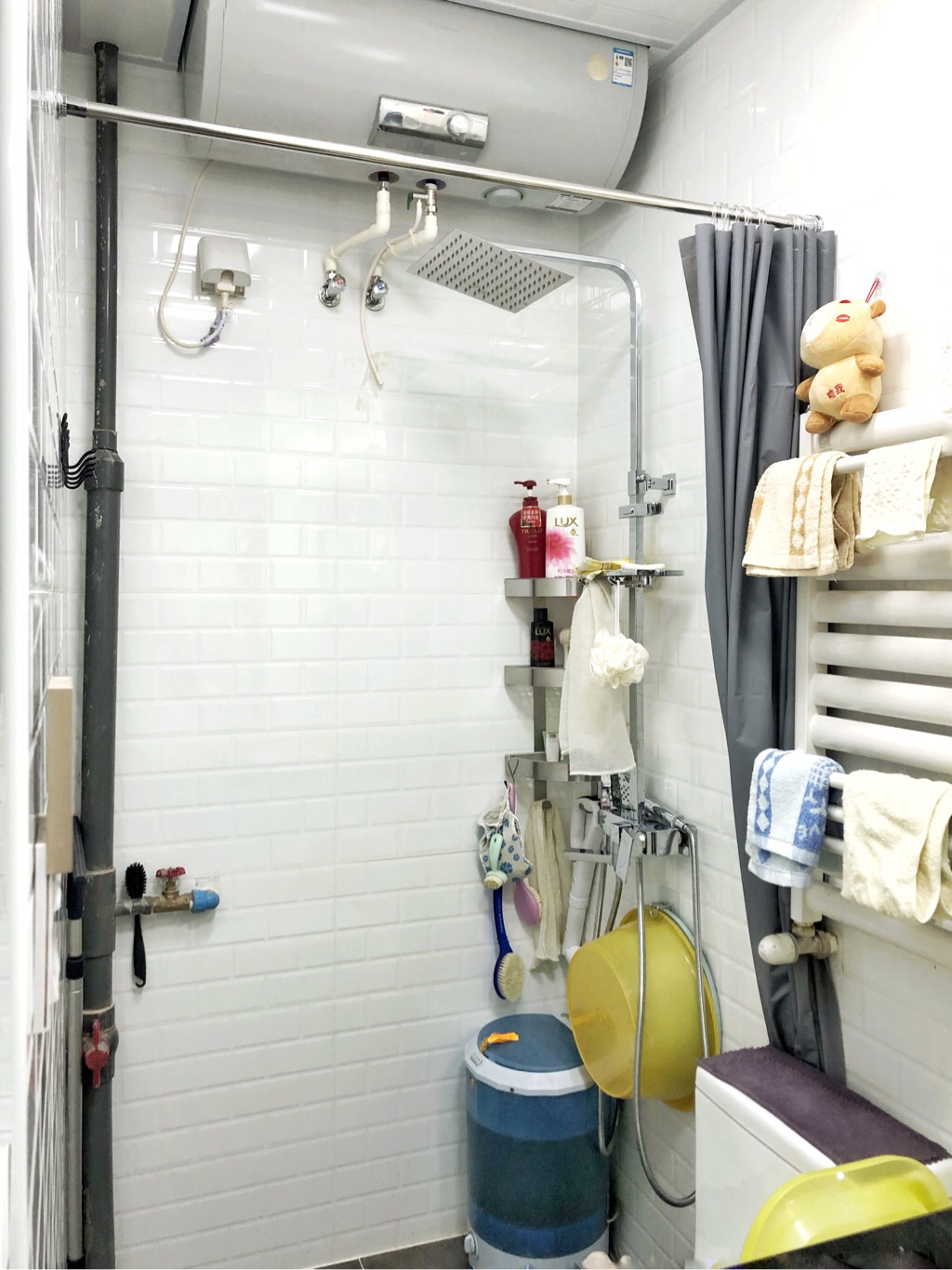 姐姐|37㎡简约一居，合理规划榨干每寸空间，住下一家四口不拥挤，跪服！