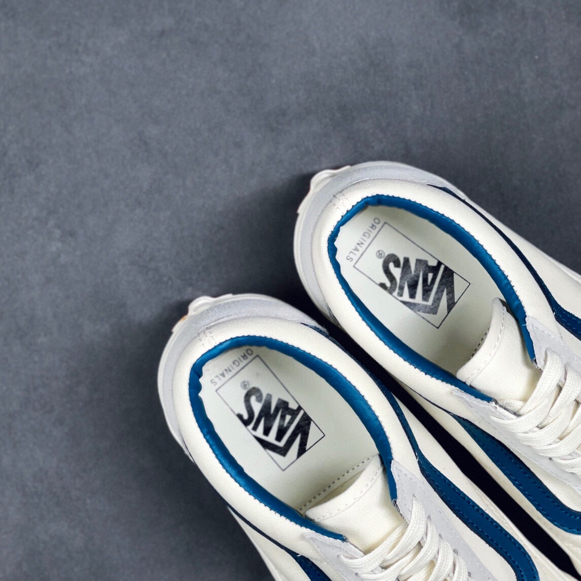 莆田鞋匠|Vans Vault OG Old Skool LX 白蓝
