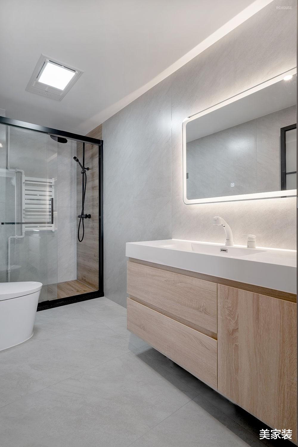 清爽的现代风格，构建自然的三居室，猫咪都爱得不想走