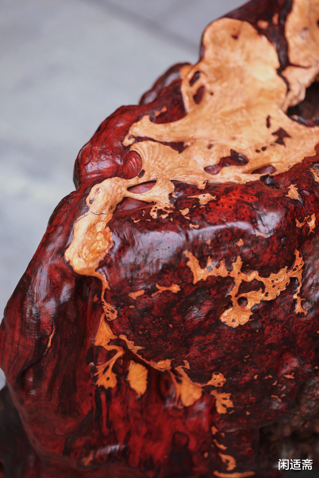 小叶紫檀|文人雅士，清玩之趣，小叶紫檀，瘤王坐墩