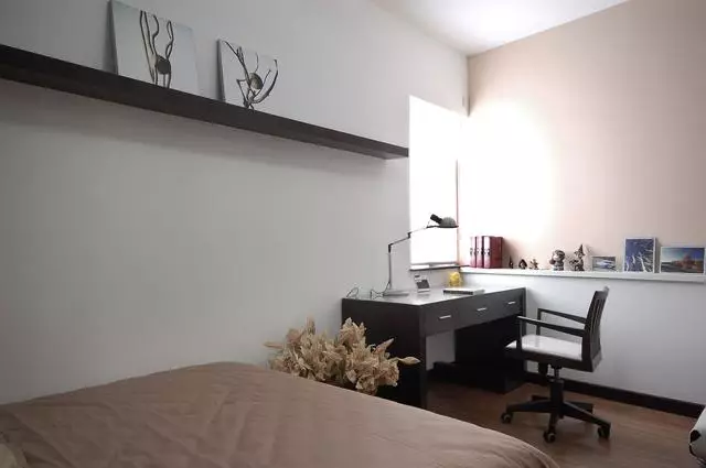 115平现代风，融入了中式的设计元素，轻质感装修简约大气