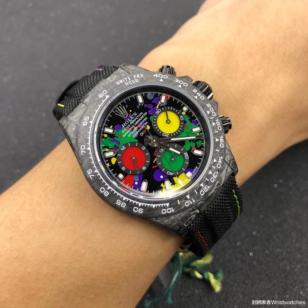 刻腕表者Wristwatches|WWF厂劳力士迪通拿碳纤维版品质值不值得入手？