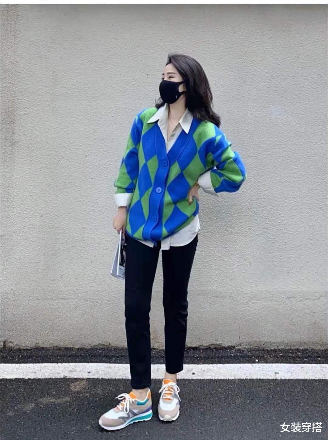 女装穿搭|毛衣开衫怎么搭配衣服好看