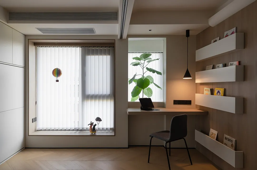 开放与童趣：130m2客餐厨+书房+休闲区一体，越看越喜欢！