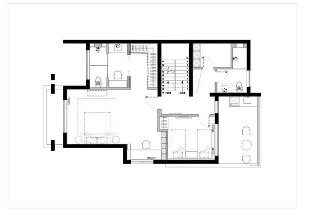 |400㎡现代，简约高级灰，加入红色的点缀，营造时尚高级的美