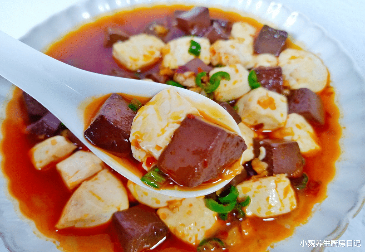 豆腐|猪血和它是绝配，等于“补血库”，补血补铁，气血足了，脸色更红润
