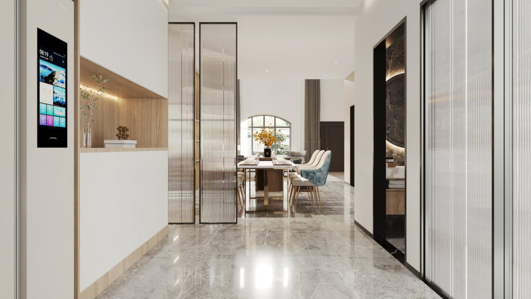 鲁班|【鲁班装饰】半山御府410m2现代风格 生活的宁静