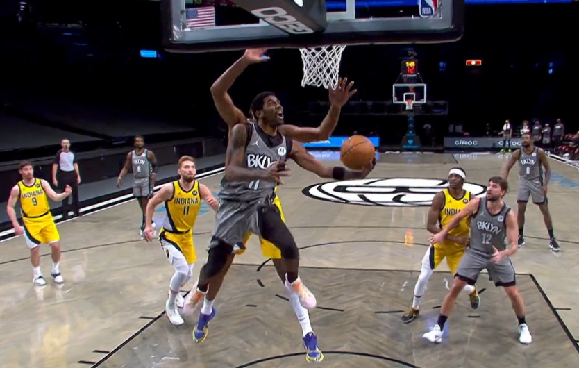 篮网队|12中轰54分！哈登欧文27罚27中，篮网有惊无险战胜步行者