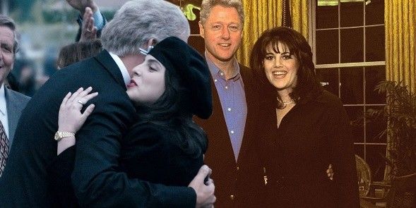 希拉里|1998年初，克林顿和希拉里海岛度假，捂着后背跳舞，不知丑闻将至