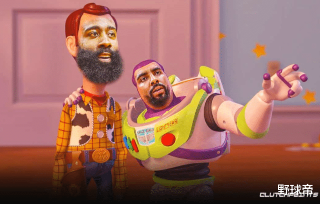 詹姆斯·哈登|1米93打中鋒！13中10，命中率76+66！哈登將他激活？