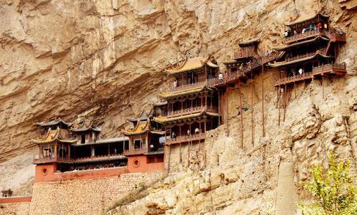 悬空寺|世界上最危险房子，摇摇欲坠却1500年屹立不倒，中国人建造的奇迹