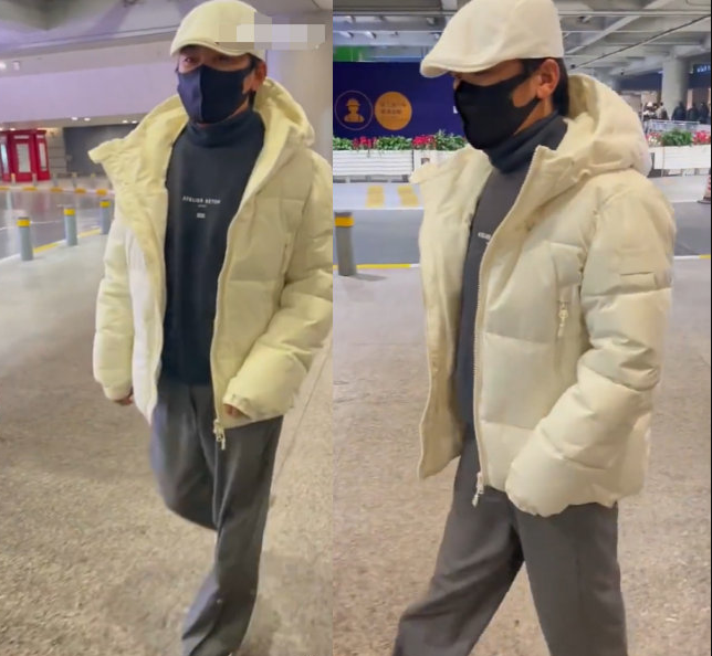 王宝强|王宝强近况消瘦，穿着单薄走机场，打扮低调无人识