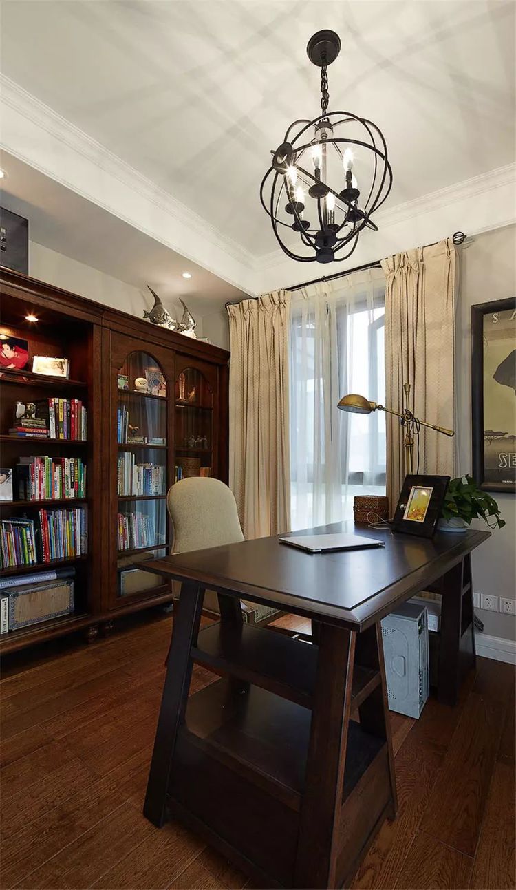 装修设计指南 175平休闲美式风,这样的家住着一定很幸福!