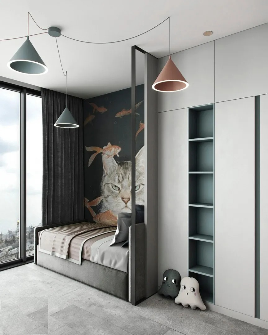 设计师|80款轻奢风儿童房设计2