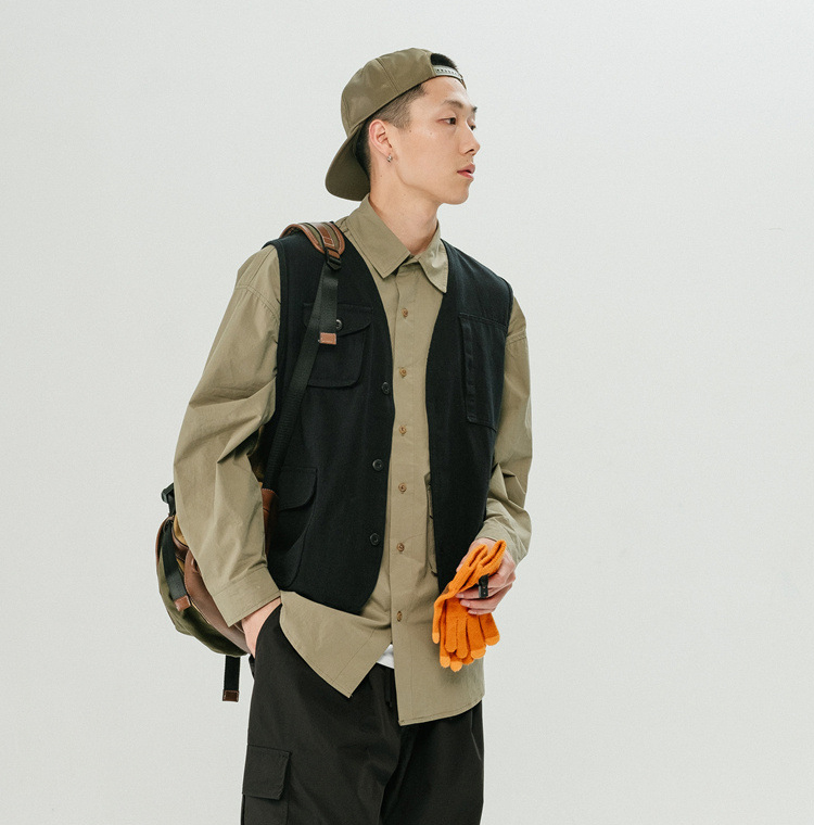 他型 换季马甲凹造型,超拽!