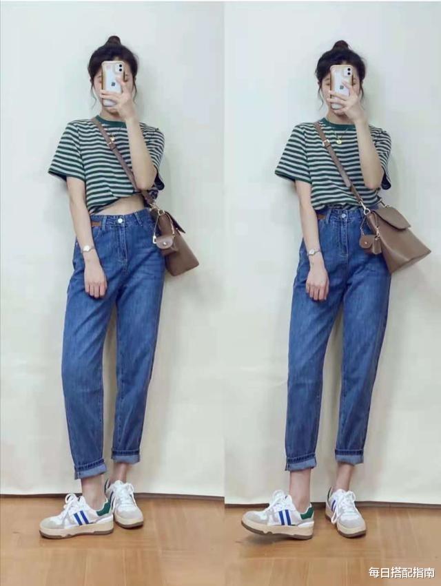 每日搭配指南|夏天，T恤怎么穿更好看？这几个搭配思路送给你，很实用
