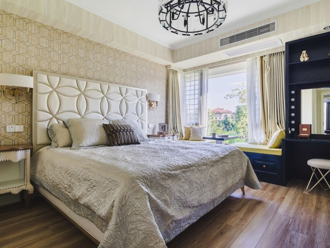 |160平的美式小家，满满的艺术气息，让你拥有浓浓的幸福感