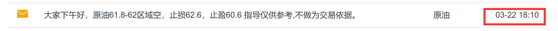 原油 【法老点金】3.23【黄金原油】亚欧盘:原油昨61.8空61收