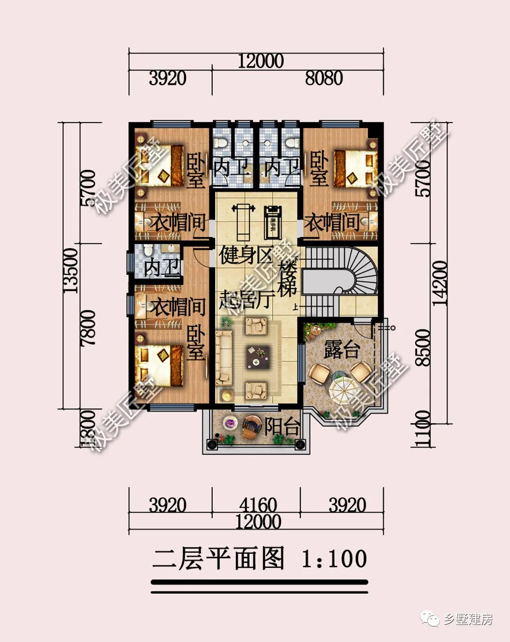 沙发椅|田园风光二层精致小别墅，实用漂亮，盖一栋让邻居羡慕去吧