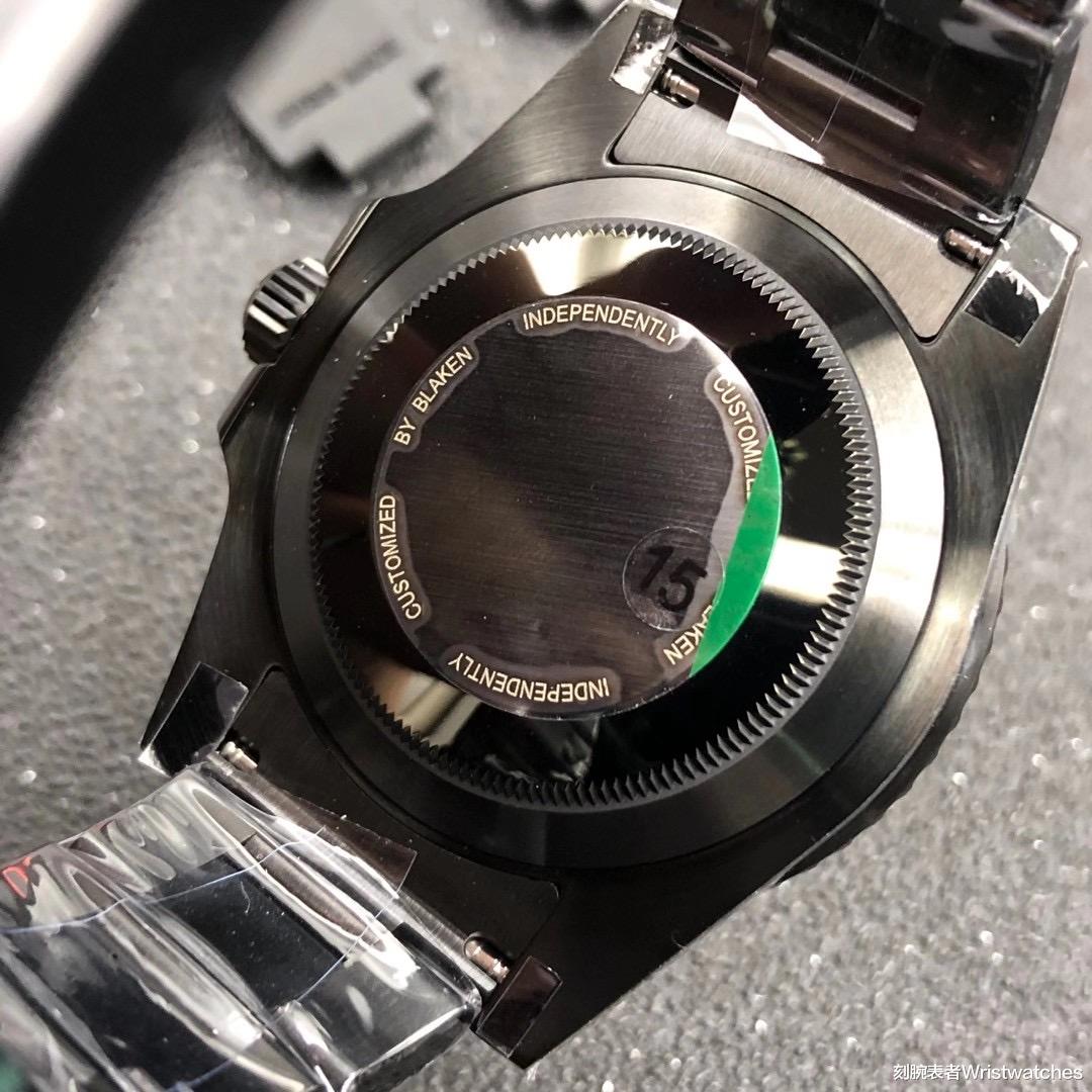 刻腕表者Wristwatches|V6厂劳力士Blaken绿水鬼改装复刻表测评！