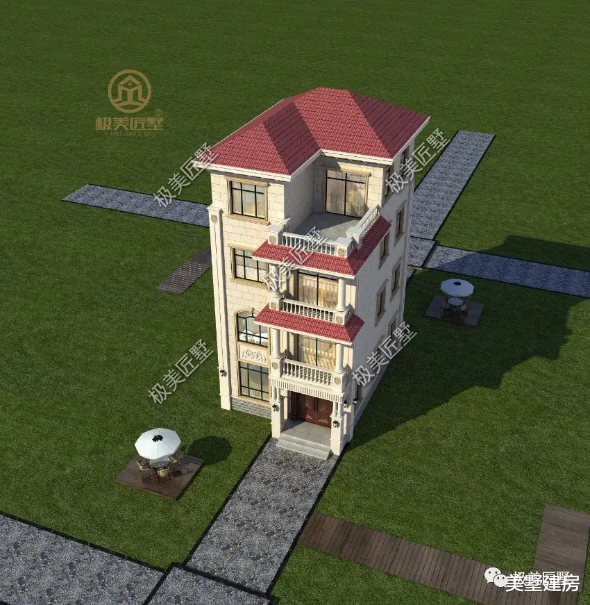 厨房|还在为占地小发愁吗? 这款占地不足七十平的别墅，你喜欢吗