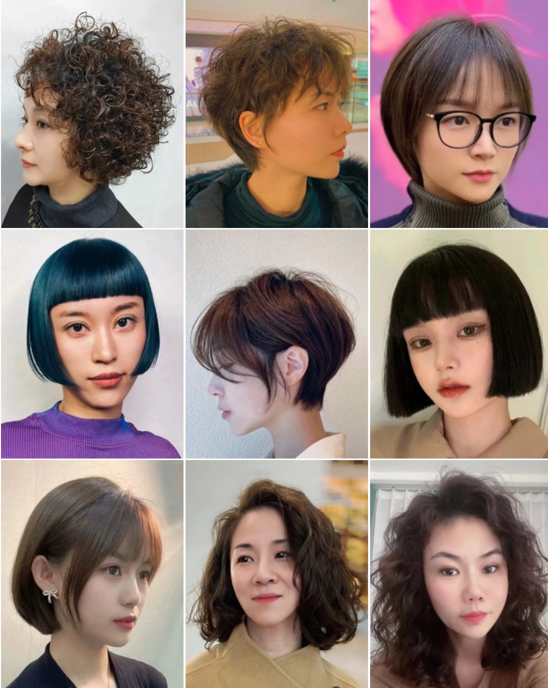 发型 1月这些发型会流行，有长有短100多款，看看喜欢吗