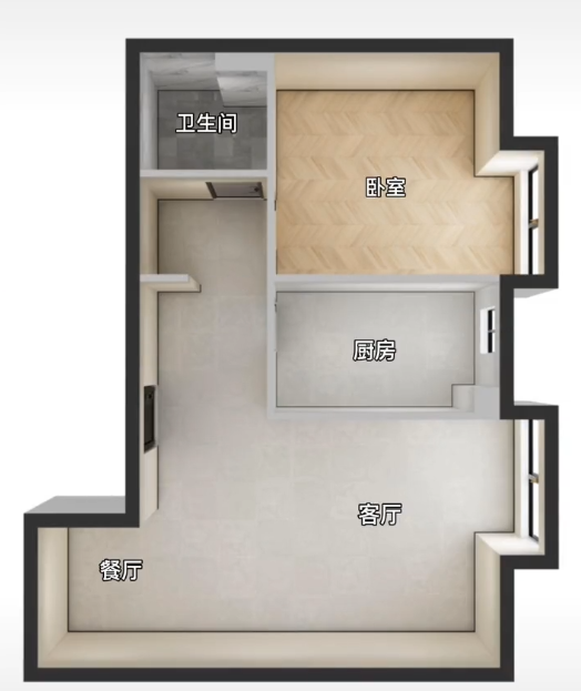 一室一厅如何改成三室一厅?第二集来了,看这里!