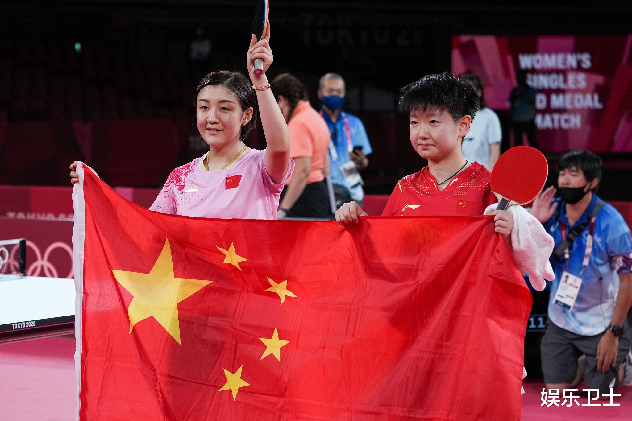 黄晓明|陈梦奥运女单夺金，曾回应黄晓明表妹身份，黄晓明自侃高攀在家准备接风菜