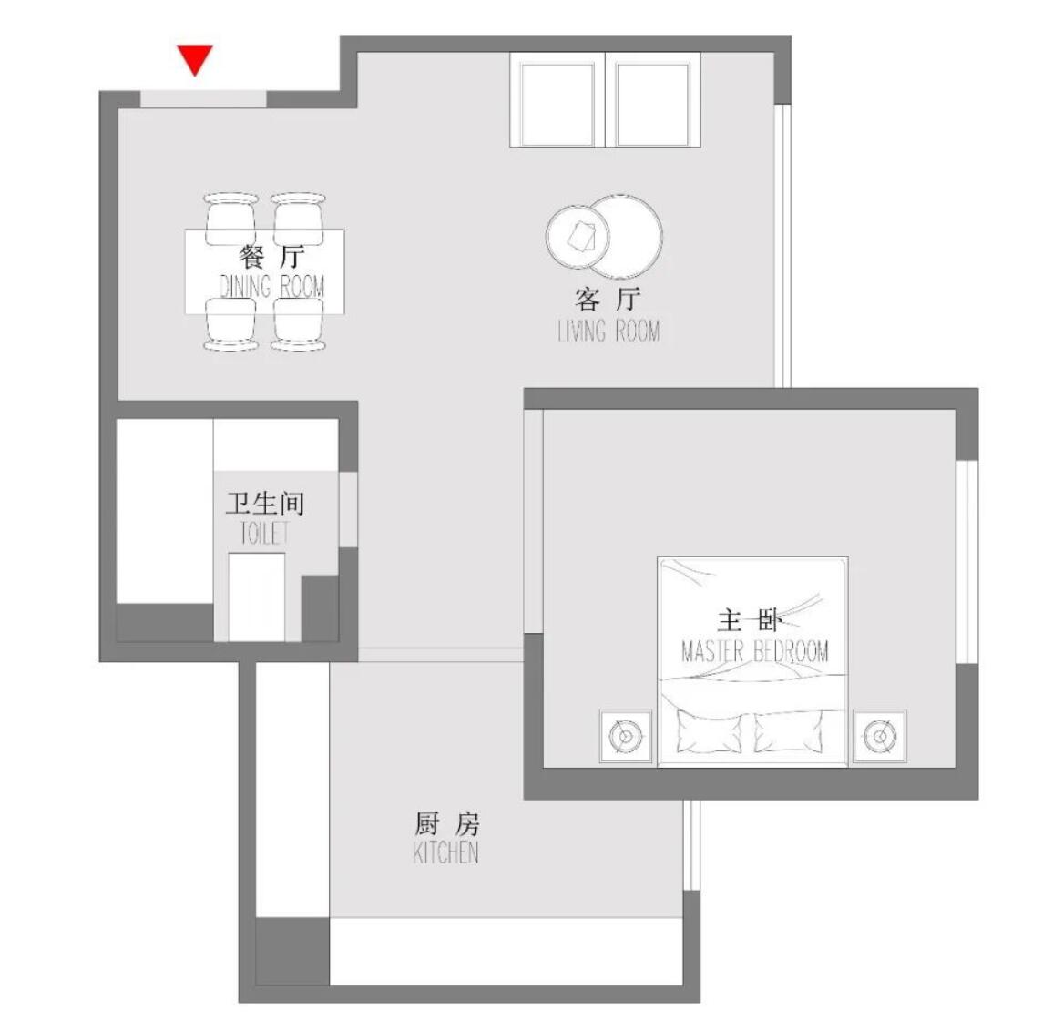 看了她56㎡家，才知道墙体收纳有多强大，简直是“教科书”式设计