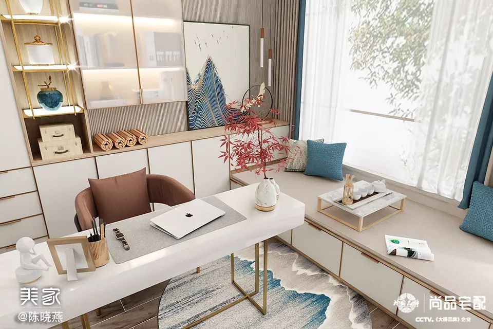 有间书房,人生不慌!就算房子再小,这书房也得装~