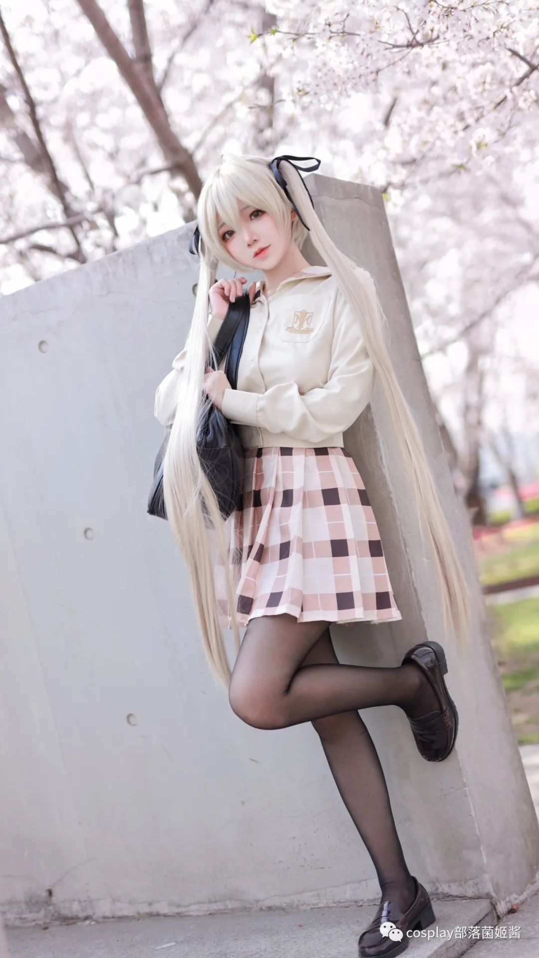 |cos：双马尾穹妹，两个相同的思念，编织在一起