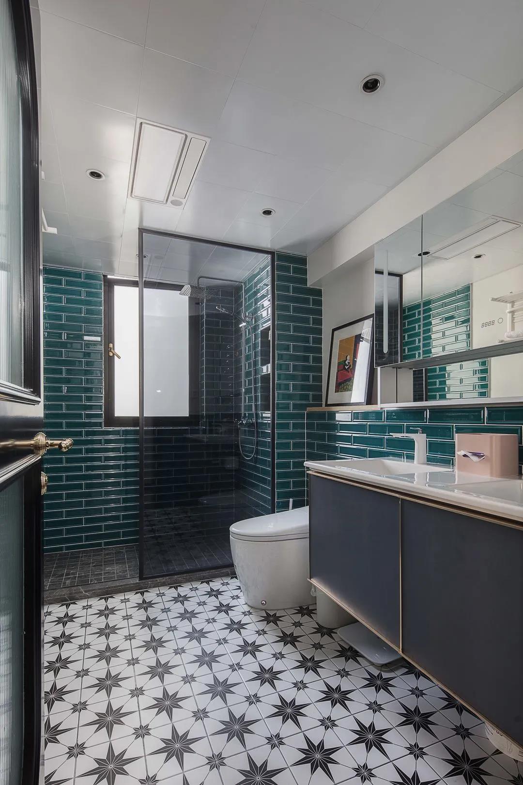 |120㎡户型，现代混搭风，客餐厅和厨房的设计很有特色