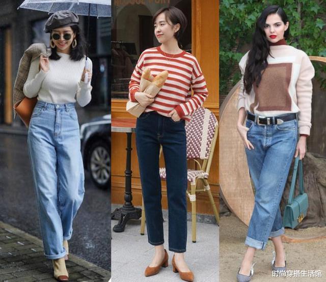 时尚穿搭生活馆 初冬的裤子“穿松不穿紧”,1个思路和4个公式,尤其适合40岁女人