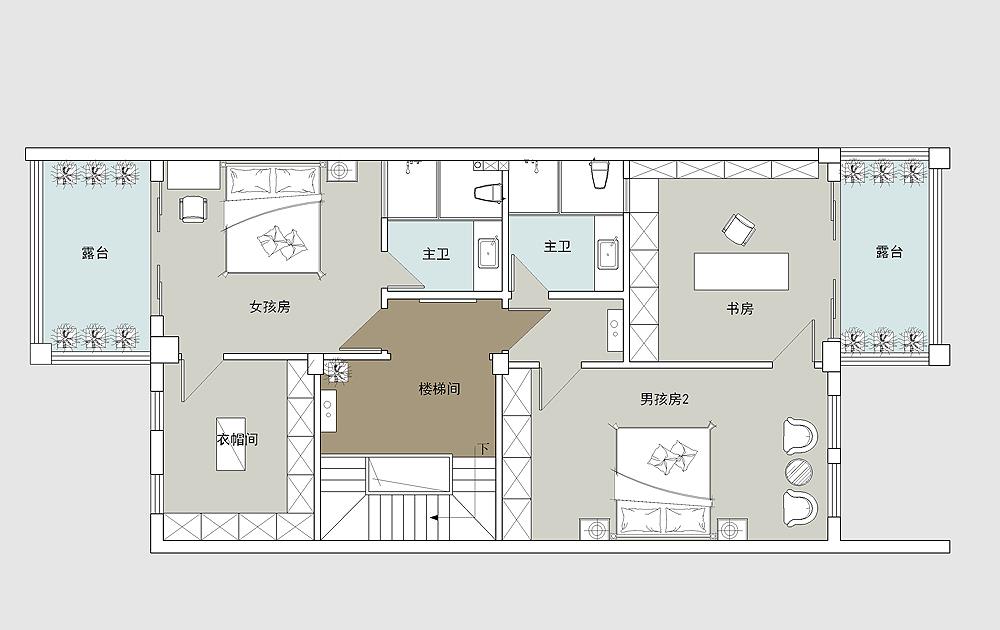 新帝雅|看了多年同学家新装修的别墅之后，真心羡慕，新中式风非常的大气