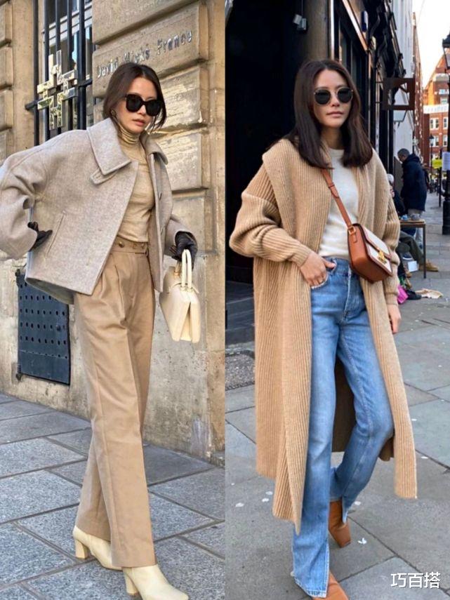 穿衣搭配|职场女精英秋冬怎么穿？用基础款彰显气质，美得精致又高级