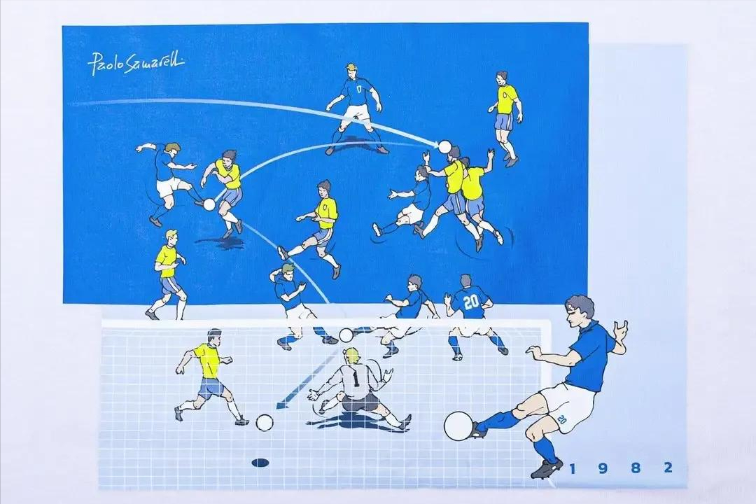 漫画家|经典永流传!漫画家再现足球史上的10个瞬间,哪一个是你的青春?