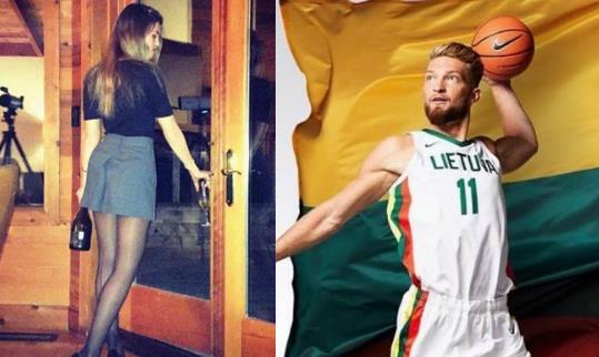 萨博尼斯|NBA星二代大爆发！娶极品白富美，单膝跪地一样高，悬殊体型差