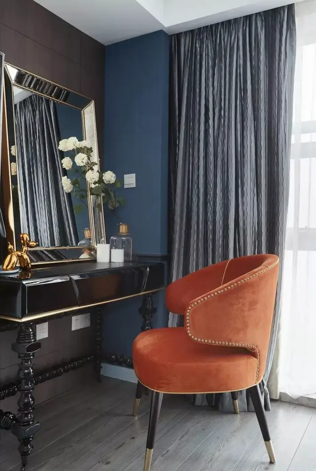 50㎡气质美居,颜色搭配绝了,一般人想象不出来!