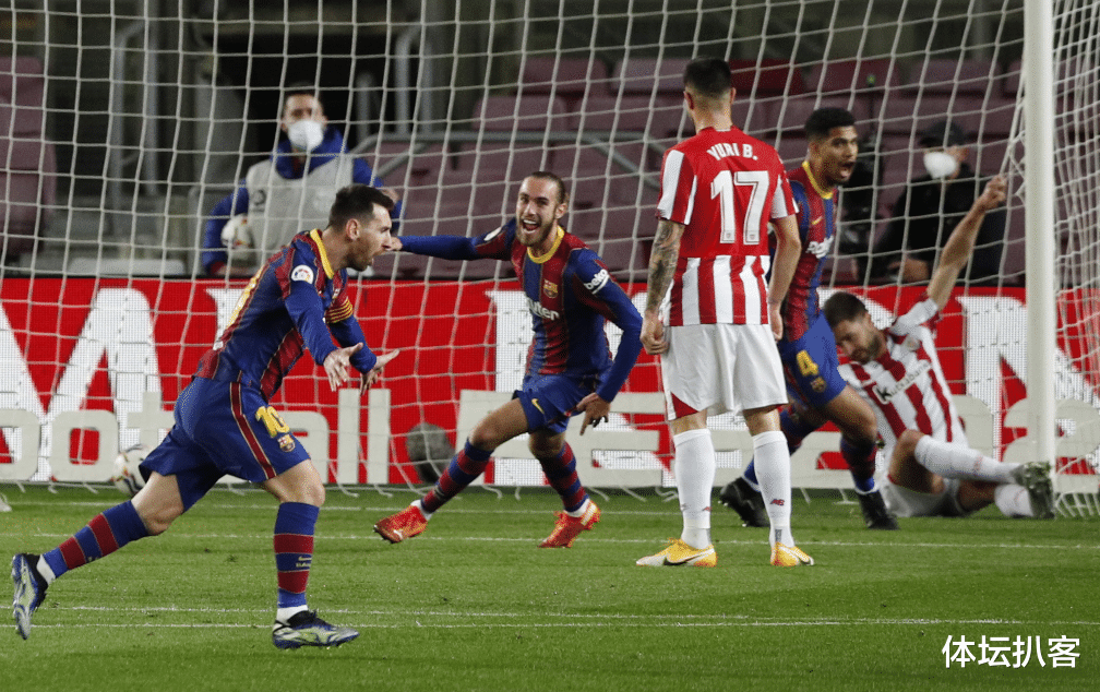 巴塞羅那|2-1！巴薩一戰踢出3大驚喜，4連勝后反超皇馬，梅西創造歷史