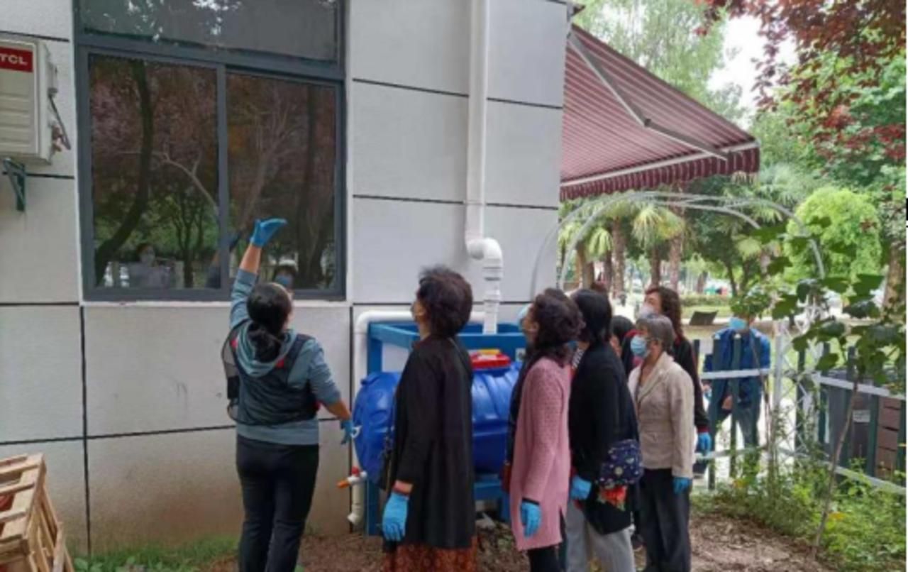 胡了说扒道 学习垃圾分类，迎接全国卫生城市复审，常青绿管家在行动