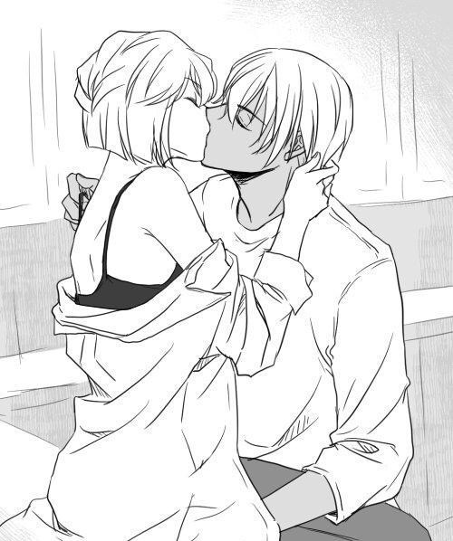 绿叶妈妈|名侦探柯南:降谷零&宫野志保的甜腻日常,这狗粮吃到撑