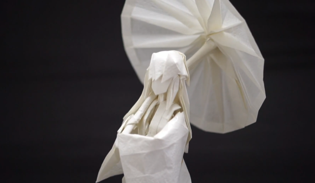 杨幂|难以想象，这复杂的人物是一张纸折出来的