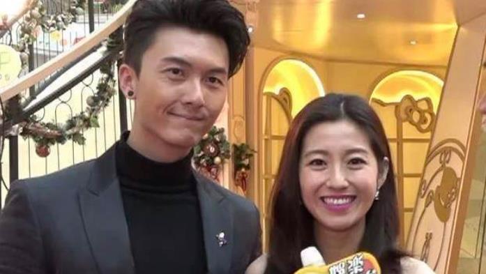 王浩信|TVB是炒作吗？王浩信与绯闻女友手挽手，老婆陈自瑶独自走红毯