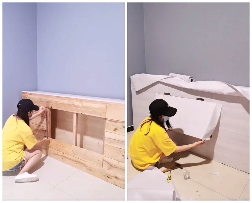 姑娘花小钱改造租屋,将廉价的租屋,变成少女风一居室