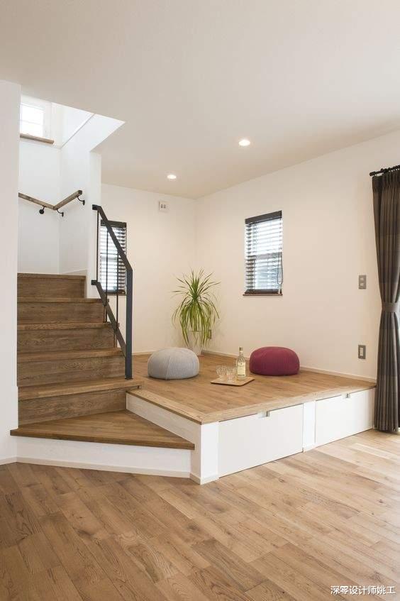 楼梯侧边除连着打榻榻米，还有这4种法子值得借鉴，个顶个的实用