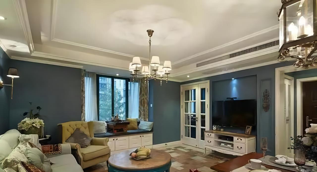 |全屋格调沉稳又浪漫,充满了异域风情!这样的地中海风,你喜欢吗