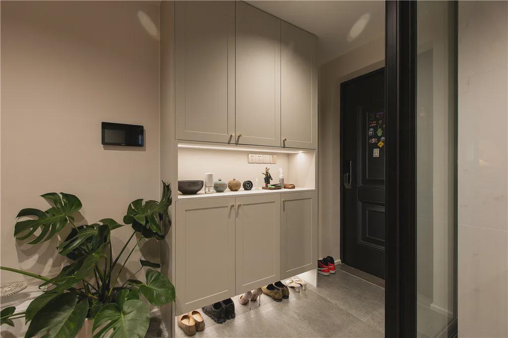 107㎡简约复古，硬装简单设计，以色彩与软装为主，效果高级独特