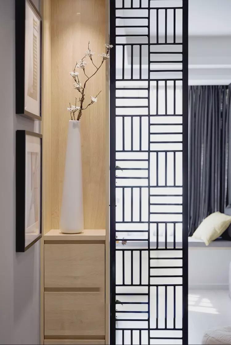 1平米的小户型玄关,也可以很美,不信你看这些总有一款适合你